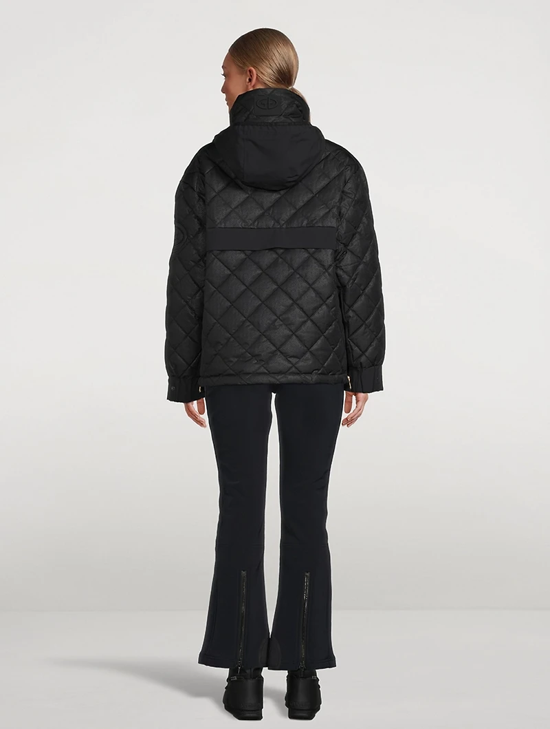 Brandy Quilted Anorak