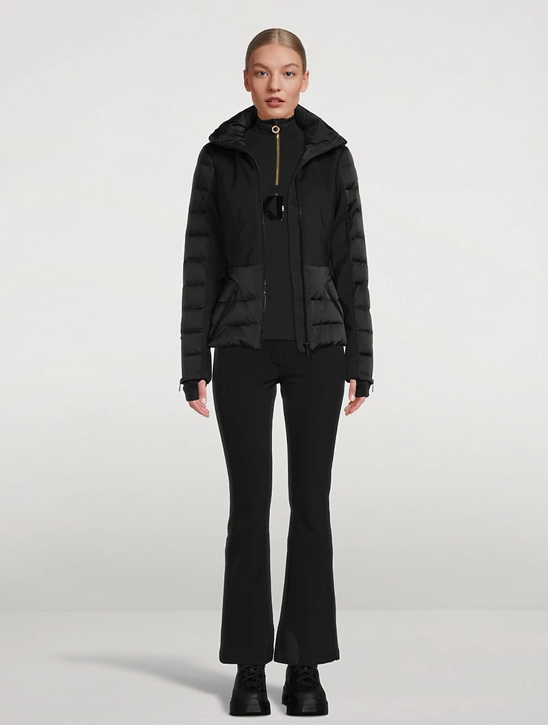 Davos Sequin Zip Top