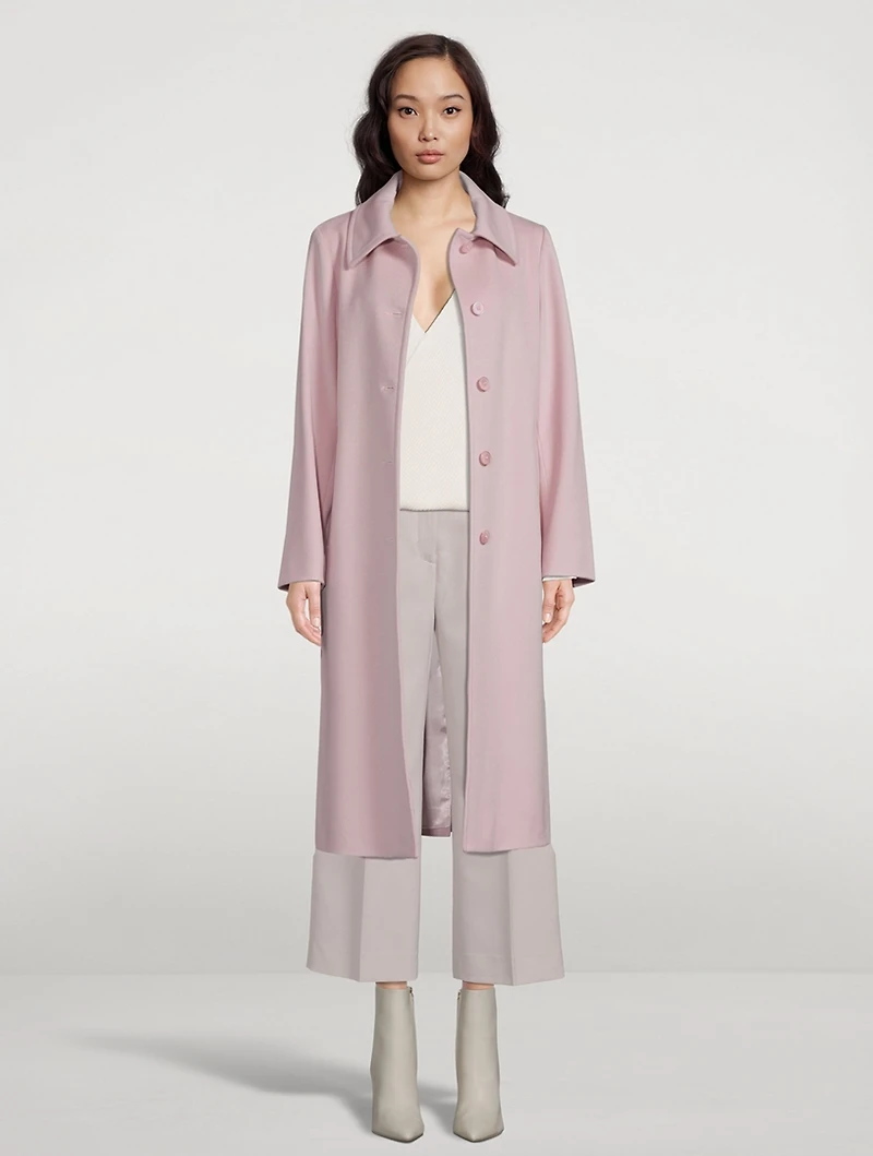 Wool Midi Coat
