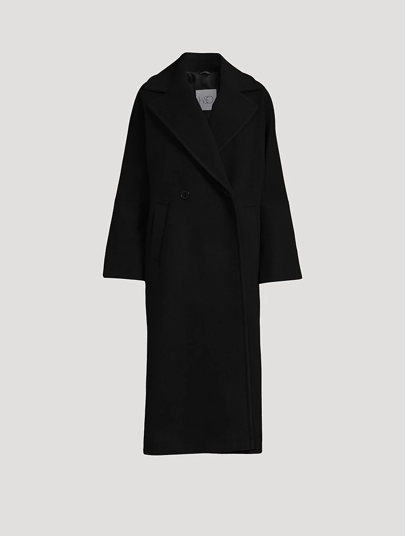 Wool And Cashmere Oversized Coat