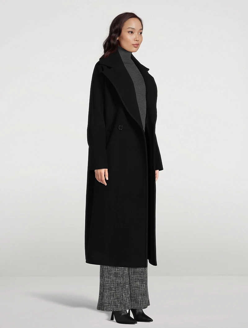 Wool And Cashmere Oversized Coat