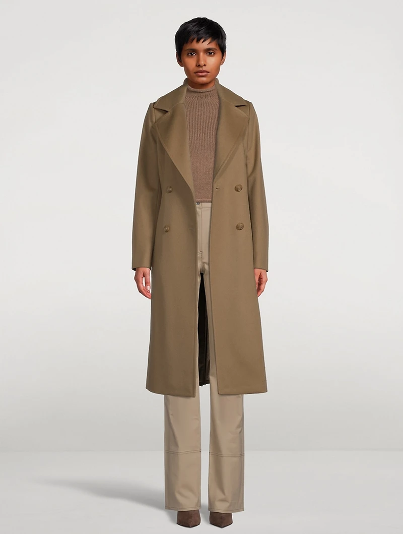 Wool Midi Coat
