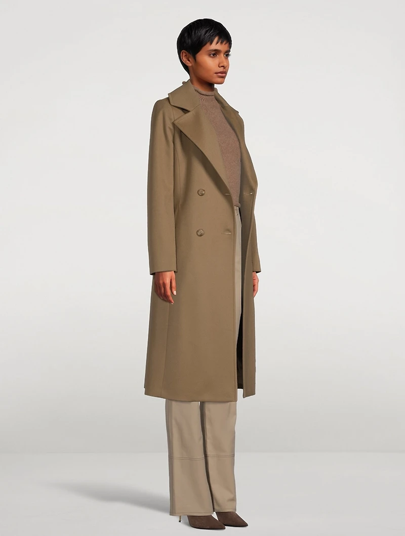 Wool Midi Coat