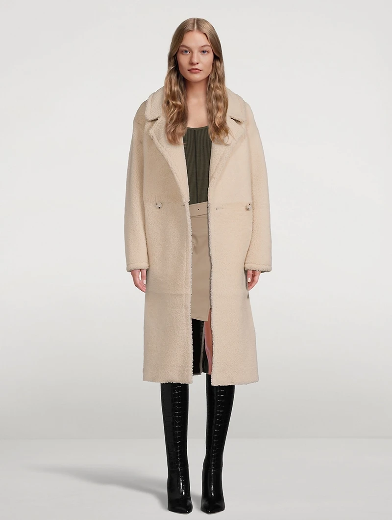 Freed Teddy Shearling Coat