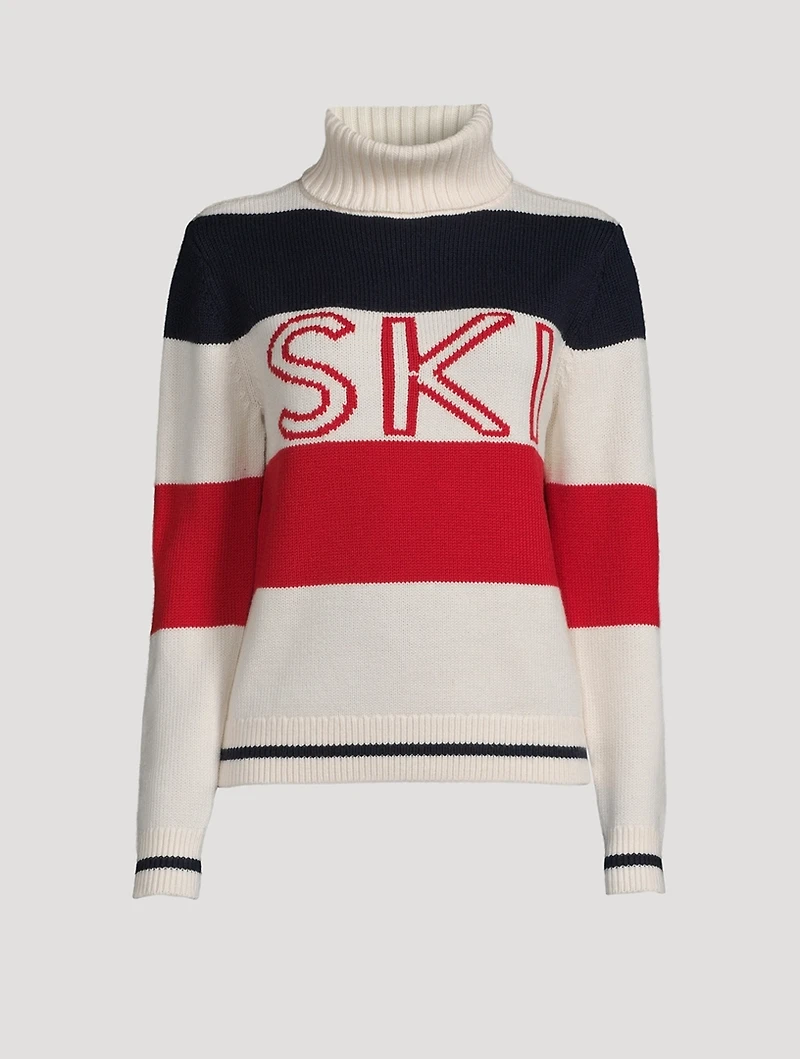 Frostine Wool Turtleneck Sweater