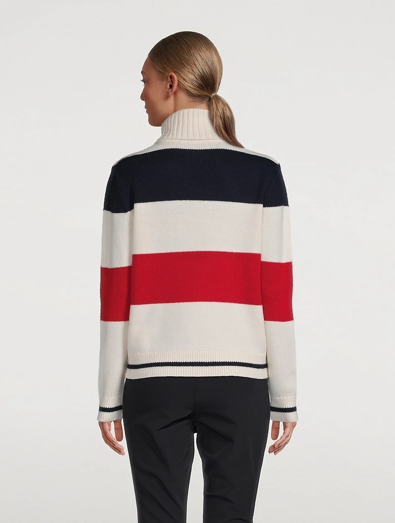 Frostine Wool Turtleneck Sweater