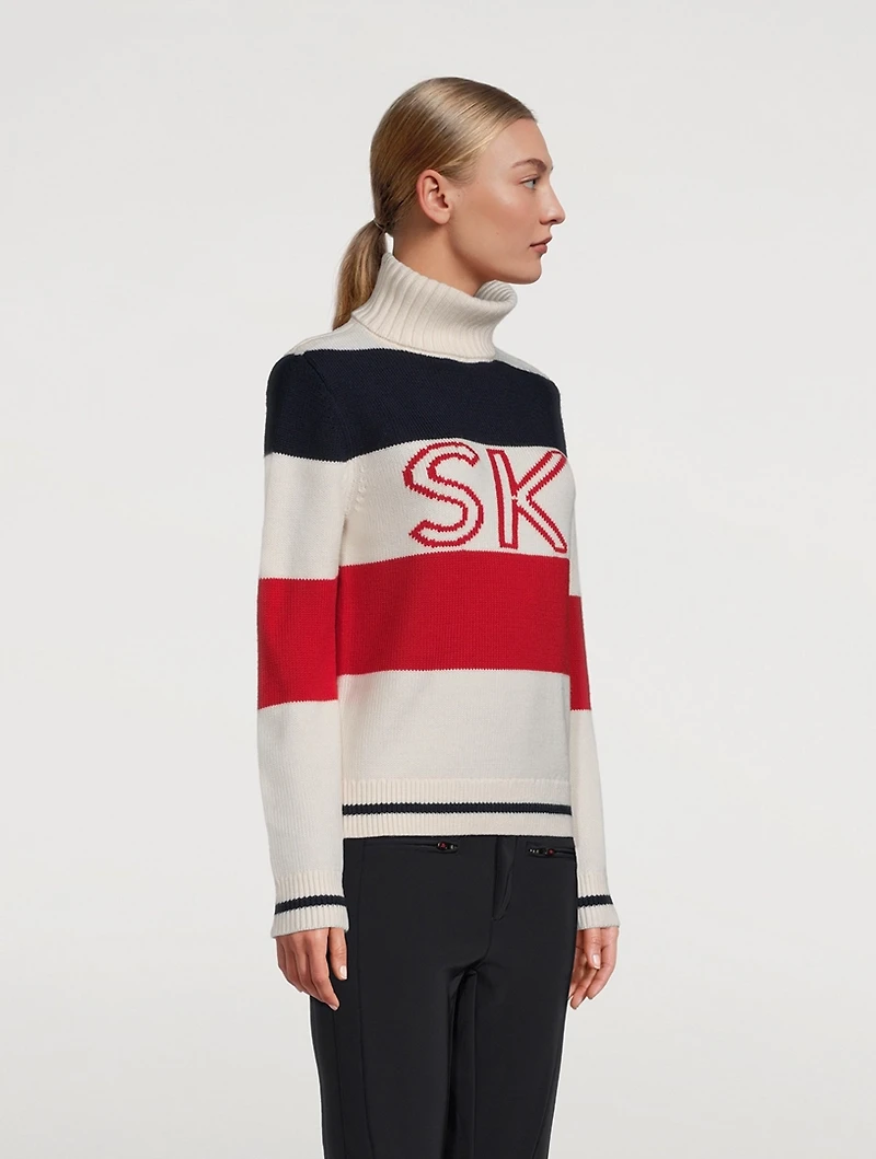 Frostine Wool Turtleneck Sweater