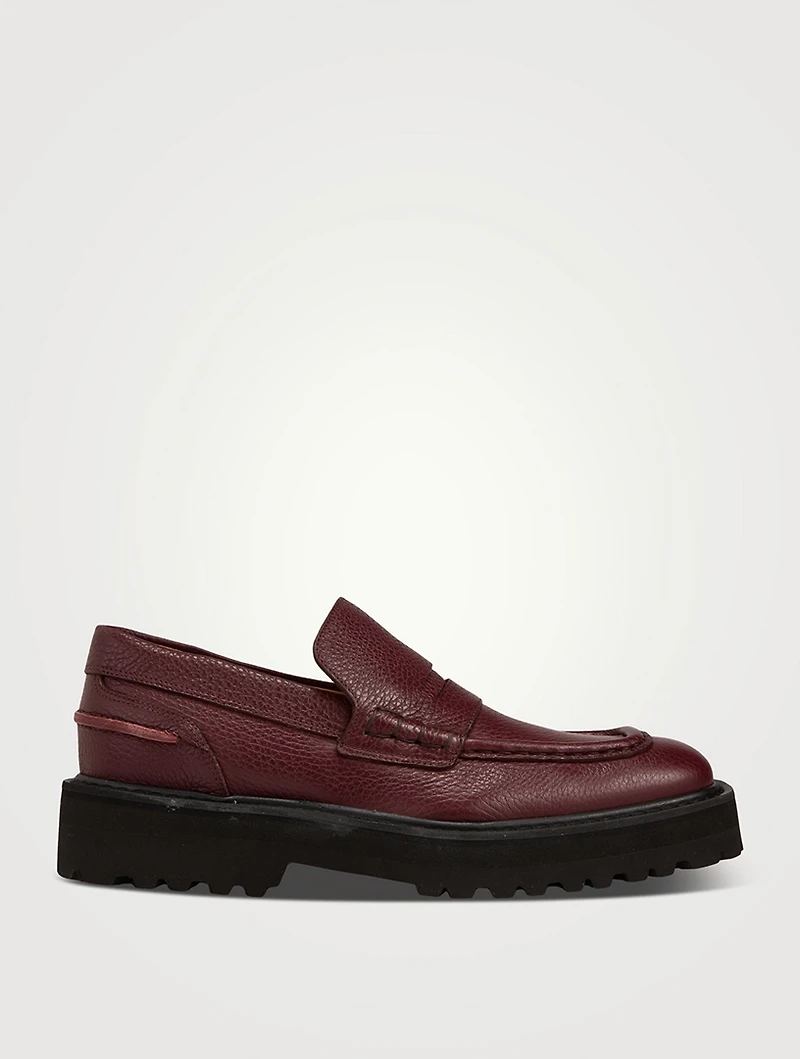 Leather Penny Loafers