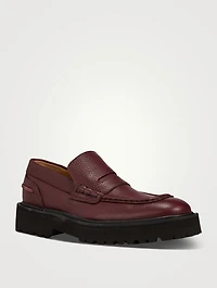 Leather Penny Loafers