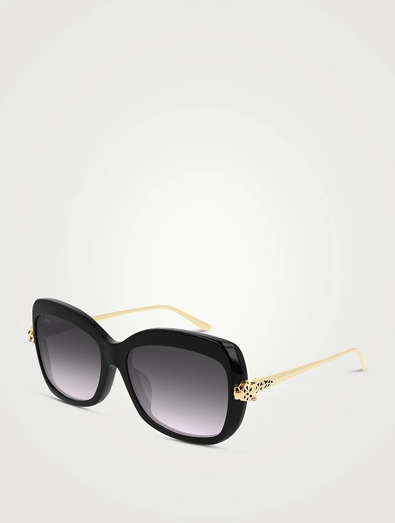 Panthère De Cartier Square Sunglasses