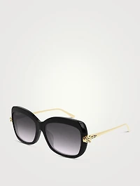 Panthère De Cartier Square Sunglasses