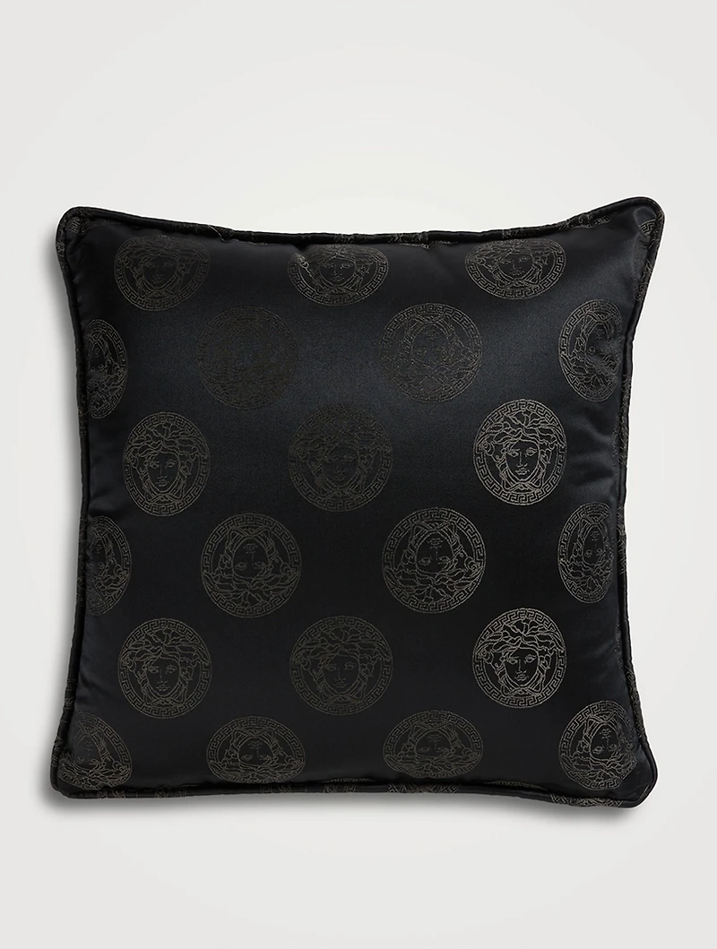 Medusa Royale Jacquard Silk Cushion