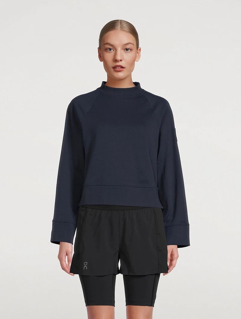 Side-Zip Sweatshirt