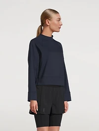 Side-Zip Sweatshirt