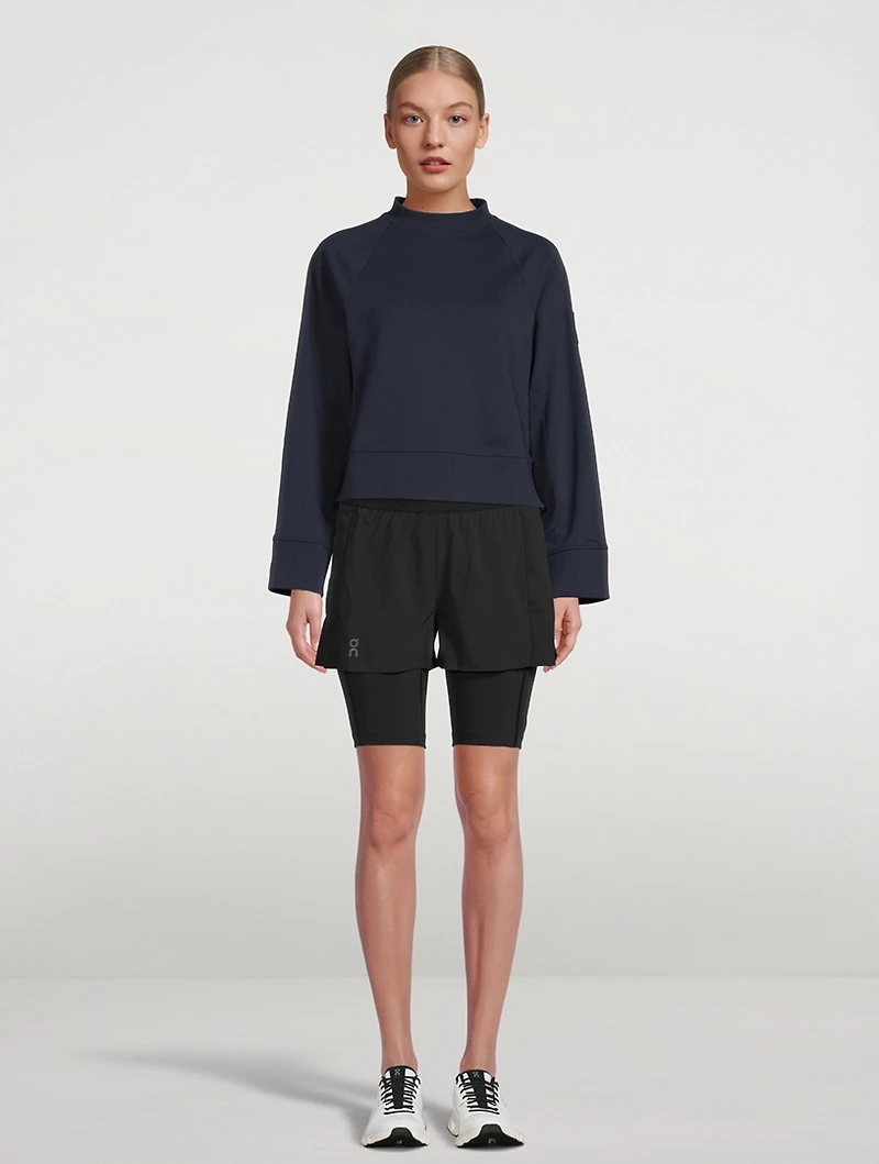 Side-Zip Sweatshirt