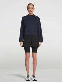 Side-Zip Sweatshirt