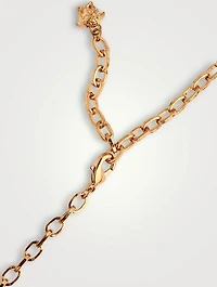 Crystal Medusa Greca Choker Necklace