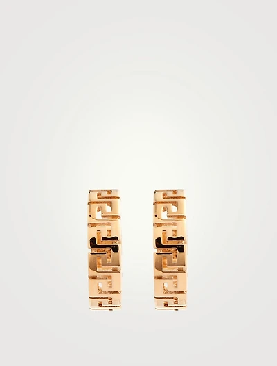 Greca Hoop Earrings