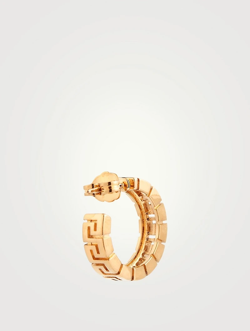Greca Hoop Earrings