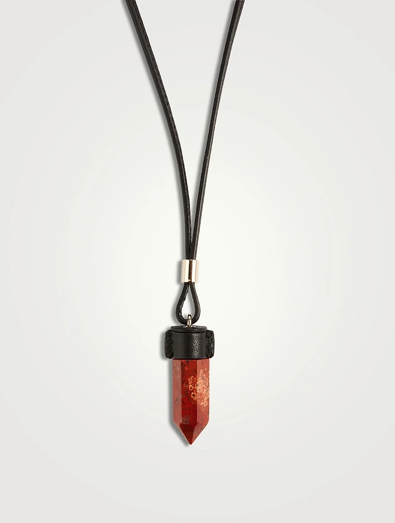 Small Jemma Necklace With Jasper