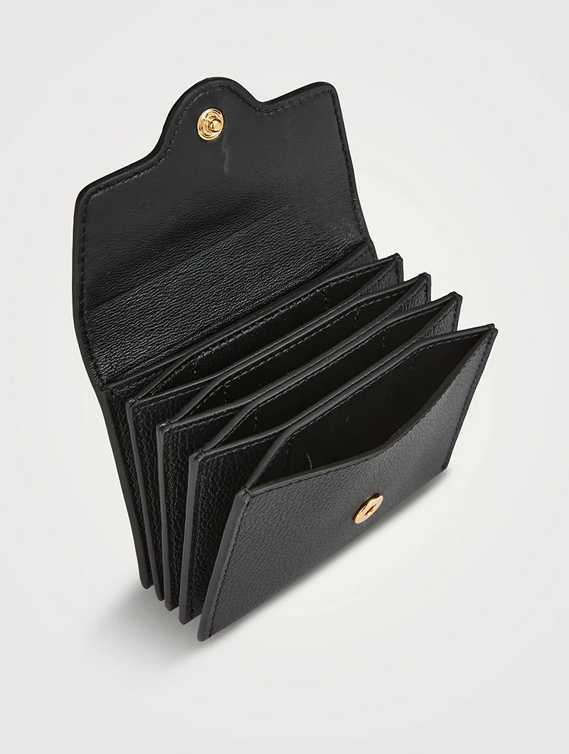 La Medusa Leather Card Holder