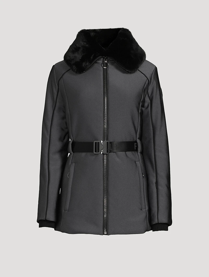 Clea Belted Ski Jacket