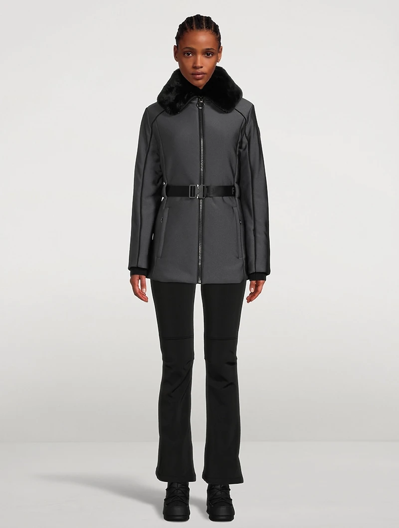 Clea Belted Ski Jacket