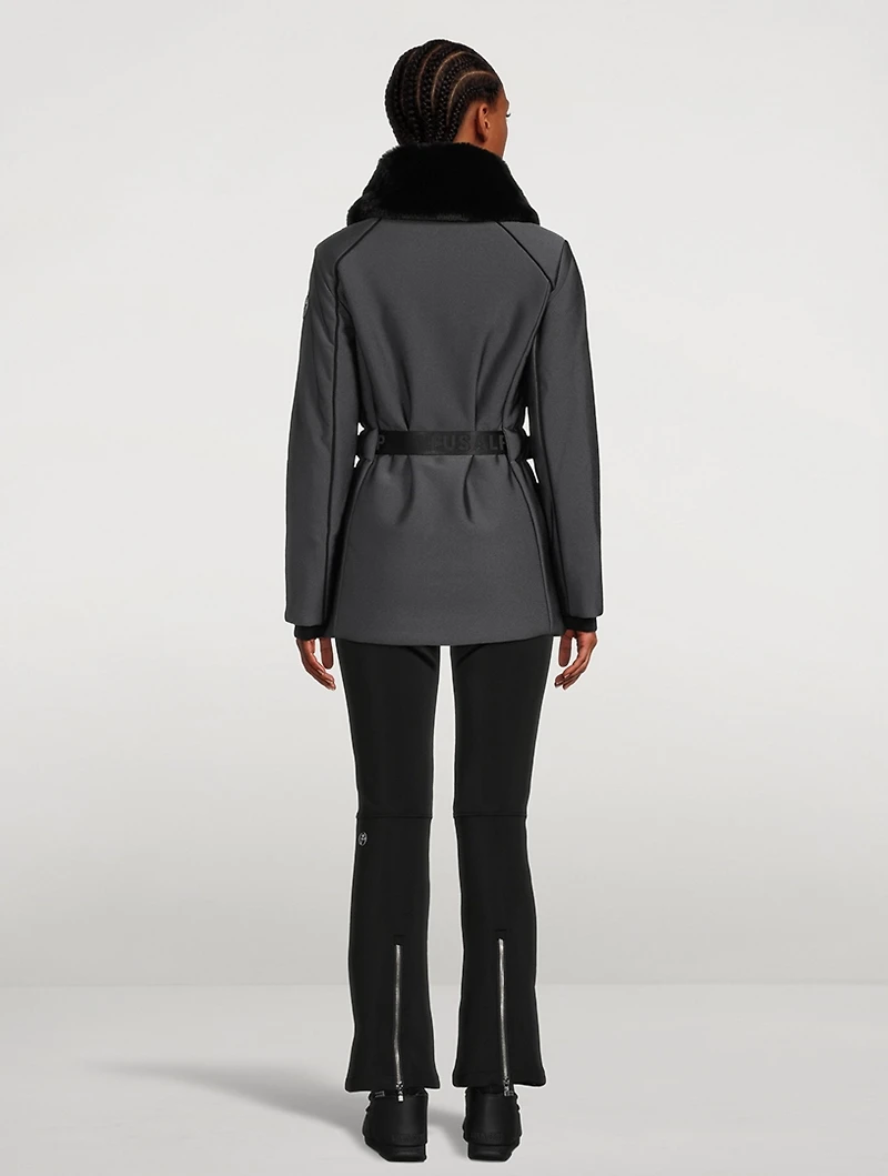 Clea Belted Ski Jacket