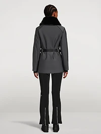 Clea Belted Ski Jacket