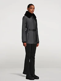 Clea Belted Ski Jacket