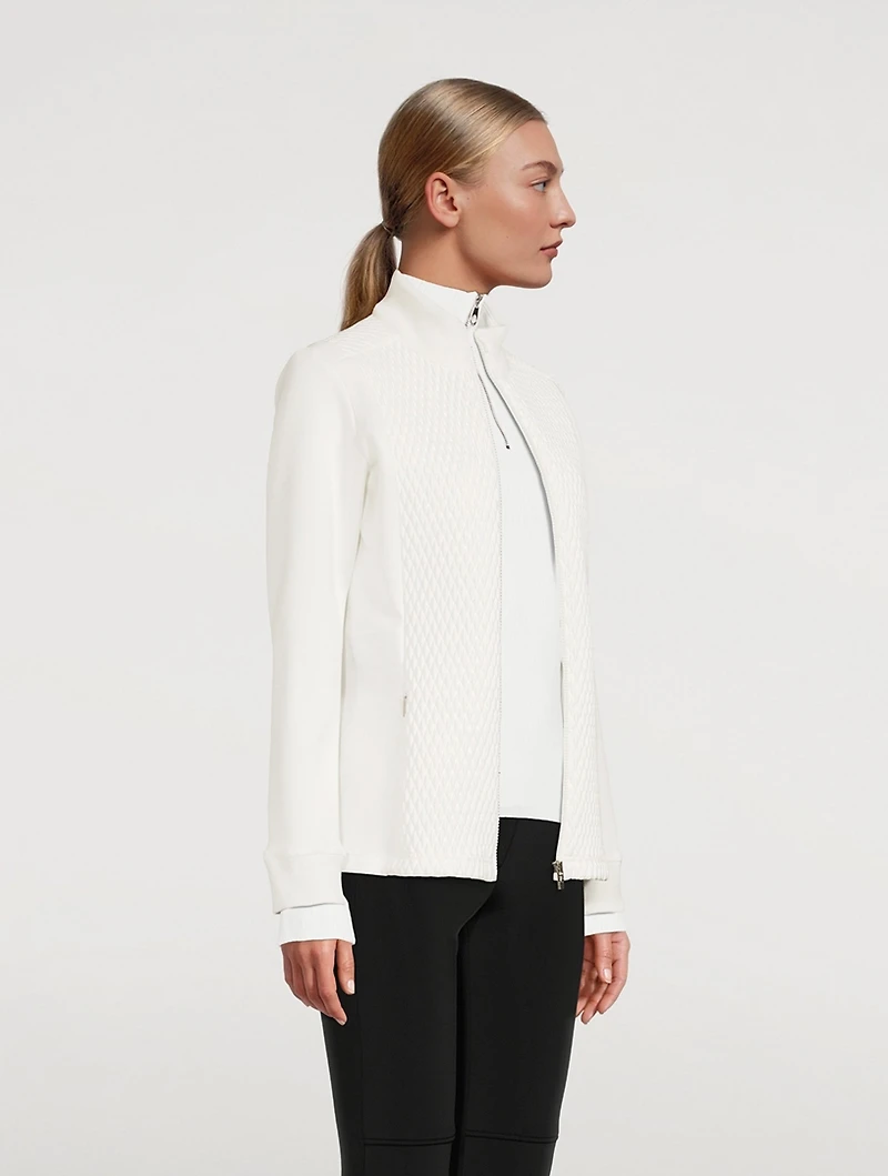 Meryl Smock Zip-Up Jacket