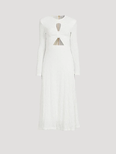 Coralia Cut-Out Midi Dress