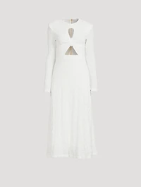Coralia Cut-Out Midi Dress