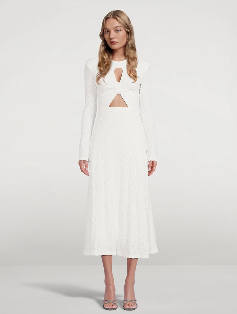 Coralia Cut-Out Midi Dress