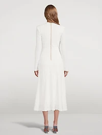Coralia Cut-Out Midi Dress
