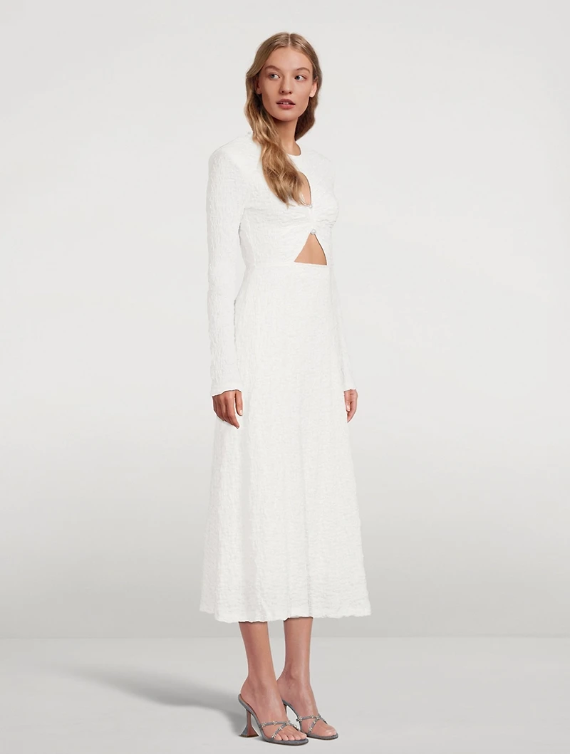 Coralia Cut-Out Midi Dress