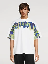 Cotton T-Shirt With Graphic Logo