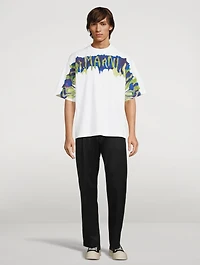 Cotton T-Shirt With Graphic Logo