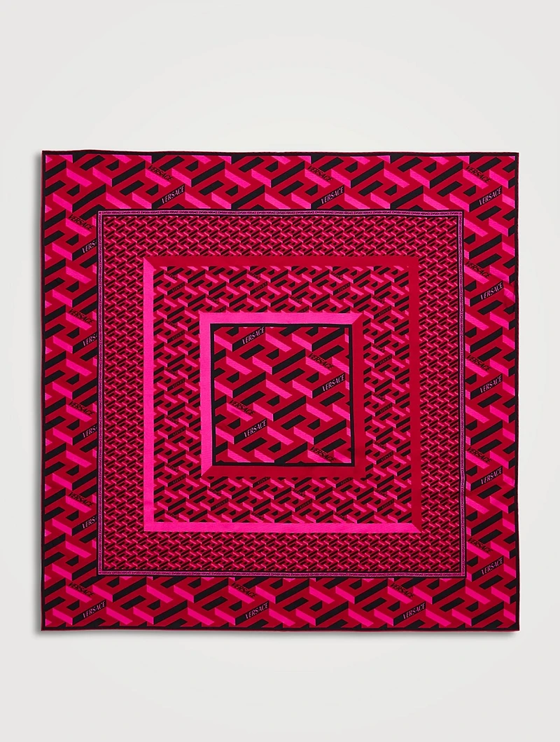 La Greca Silk Scarf