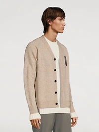 Kasper Wool Donegal Cardigan