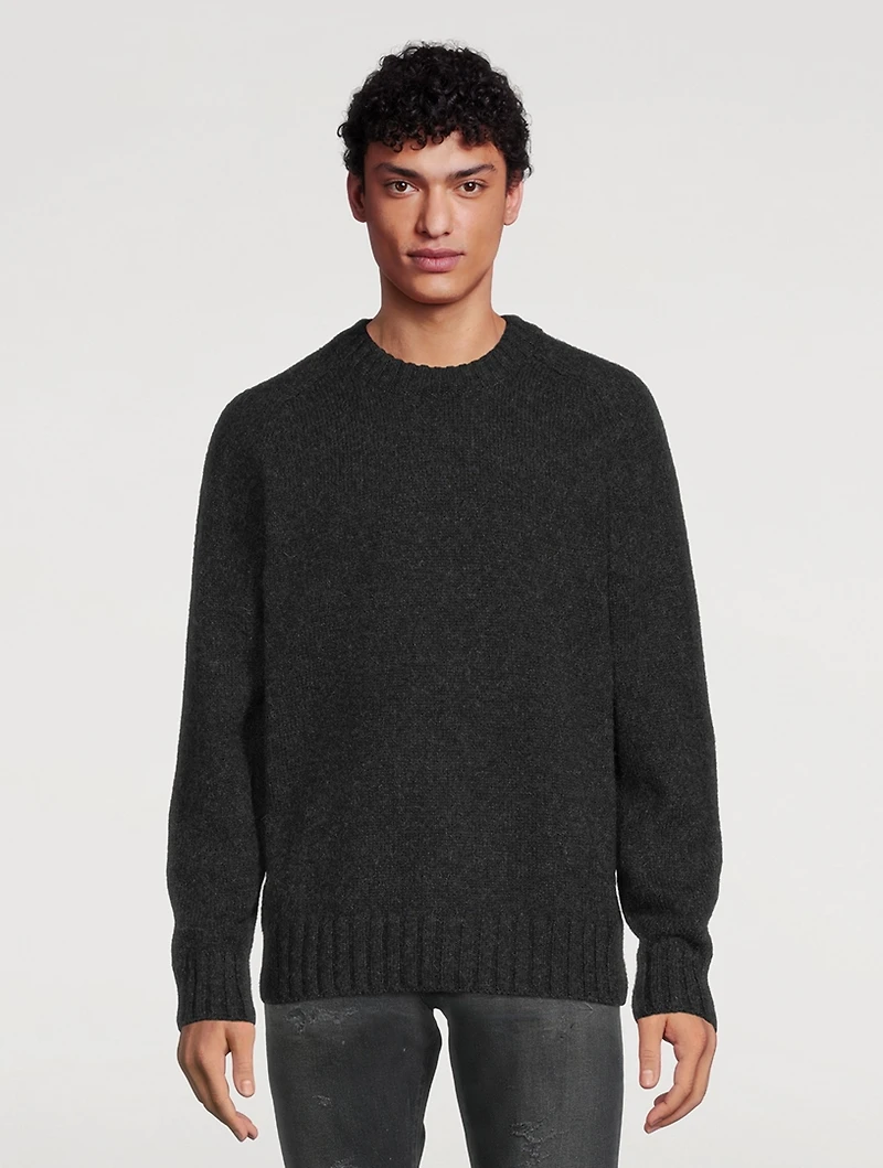 Ivar Alpaca Crewneck Sweater