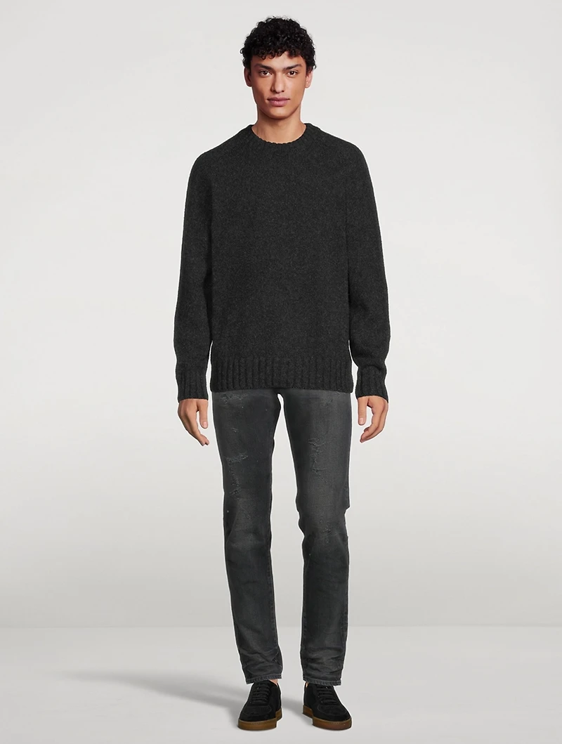 Ivar Alpaca Crewneck Sweater