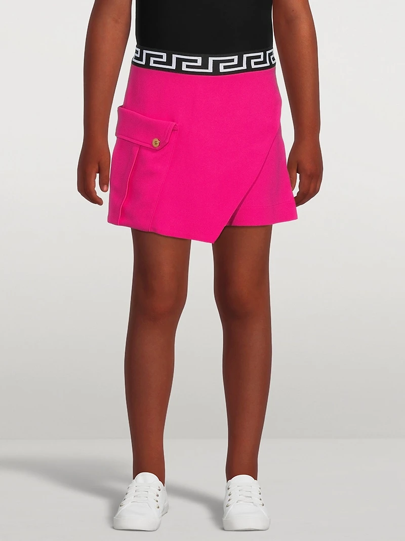 Greca Stretch Shorts