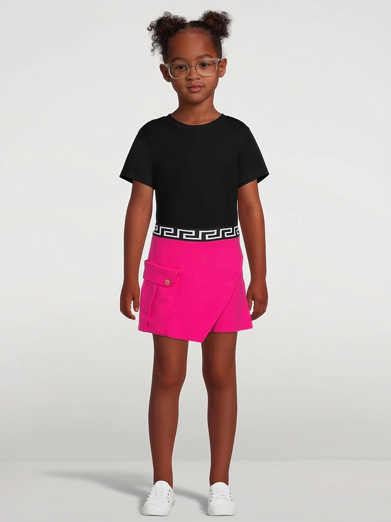 Greca Stretch Shorts