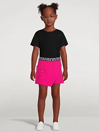 Greca Stretch Shorts