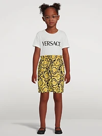 Barocco Cotton T-Shirt Dress