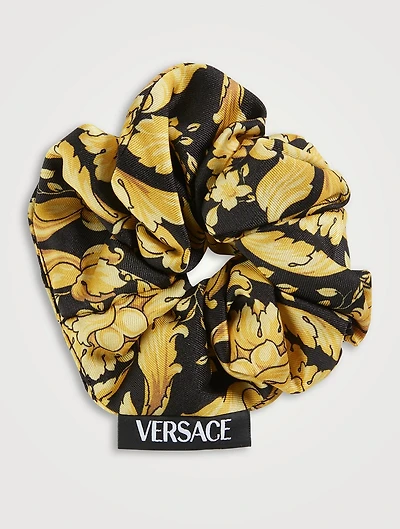 Barocco Printed Scrunchie