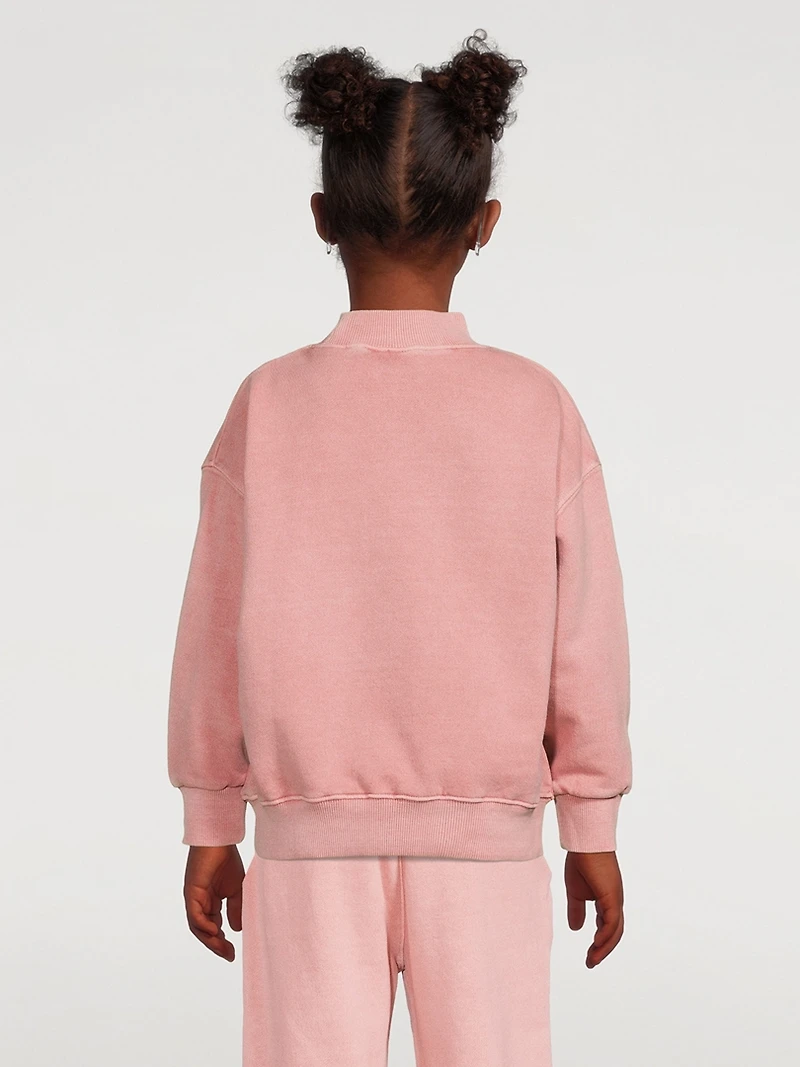 Cherry Cotton Sweatshirt
