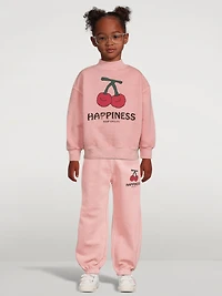 Cherry Cotton Sweatshirt