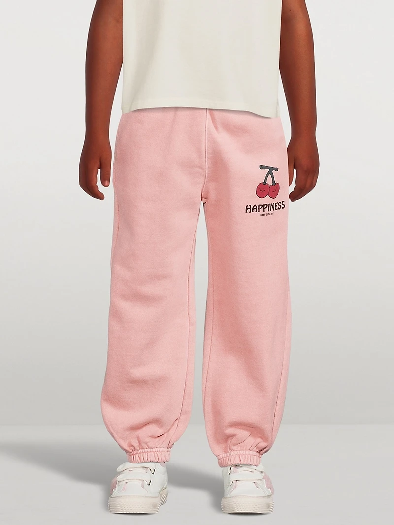 Cherry Cotton Lounge Pants